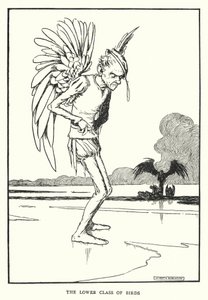 La classe inferiore degli uccelli da William Heath Robinson