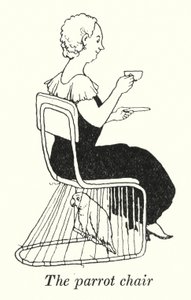 La sedia del pappagallo da William Heath Robinson