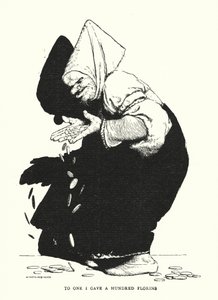 A uno ho dato cento fiorini (litografia) da William Heath Robinson