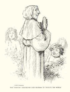 Chi si traveste come mascherato per ingannare il mondo da William Heath Robinson