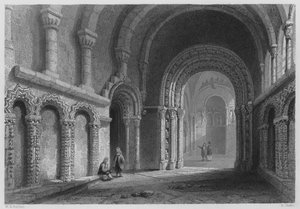 Cappella di Cormac, Cashel (incisione) da William Henry (after) Bartlett
