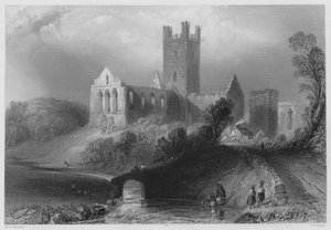 Abbazia di Jerpoint da William Henry (after) Bartlett