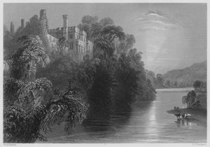 Castello di Lismore, Contea di Waterford (incisione) da William Henry (after) Bartlett
