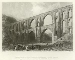 Acquedotto degli Imperatori, vicino a Pyrgo, Turchia da William Henry Bartlett