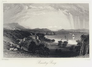 Baia di Bantry (incisione) da William Henry Bartlett