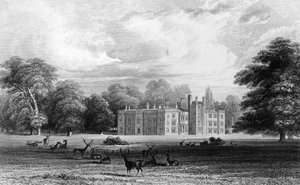 Bell House, Aveley, Essex, inciso da John Carr Armytage da William Henry Bartlett