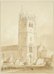 Chiesa di Bitton, Gloucestershire da William Henry Bartlett