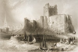 Castello di Carrickfergus, Contea di Antrim, Irlanda del Nord, da 