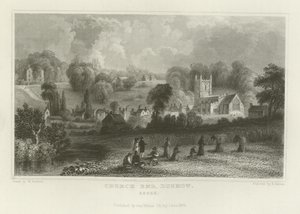 Church End, Dunmow, Essex da William Henry Bartlett