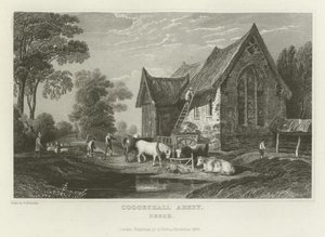 Abbazia di Coggeshall, Essex da William Henry Bartlett