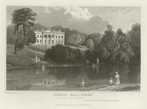 Debden Hall, Essex, la residenza di Sir Francis Vincent da William Henry Bartlett