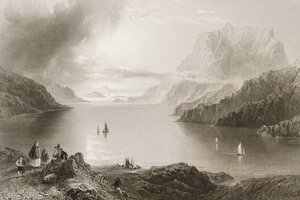 Monte Aquila, Killeries, Connemara, Contea di Galway, da 