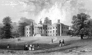 Felix Hall, Essex, inciso da Henry Adlard, 1833 da William Henry Bartlett