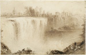 Cascate del Genesee, Rochester, New York: Studio per un