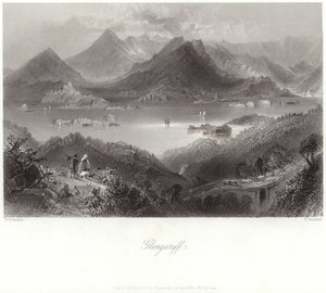 Glengariff nella contea di Cork da William Henry Bartlett