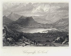 Glengariffe, Co Cork (incisione) da William Henry Bartlett