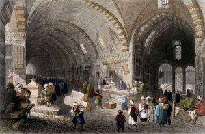 Grande viale nel Tchartchi, 1850 da William Henry Bartlett