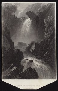 Testa del Glen del Diavolo nella contea di Wicklow da William Henry Bartlett