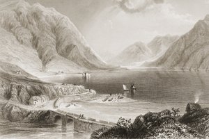 Leenane, Connemara, Contea di Galway, Irlanda, da 