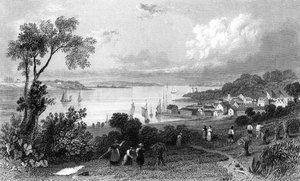 Manningtree, Essex, inciso da Charles Mottram, 1832 da William Henry Bartlett