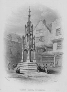 Market Cross, Winchester (incisione)