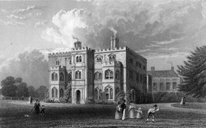 Marks Hall, Coggeshall, Essex, inciso da John Carr Armytage, 1833 da William Henry Bartlett