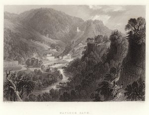 Matlock Bath da William Henry Bartlett
