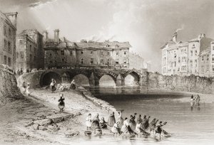 Vecchio ponte di Baal, Limerick, Irlanda, da 