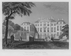 Palazzo del Loo (incisione) da William Henry Bartlett