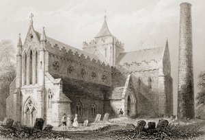 Cattedrale di San Canizio, Kilkenny, Contea di Kilkenny, Irlanda, da 