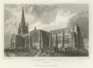 Chiesa di Thaxted, Essex da William Henry Bartlett