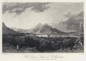 Il Lago Inferiore di Killarney, guardando oltre il Mucruss Demesne (incisione)