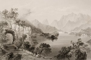 Il Lago Superiore a Killarney, Contea di Killarney, Irlanda, da 