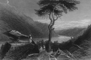 La valle dello Shenandoah, da Jefferson Rock, 1838