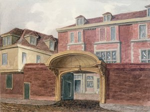 Ingresso alla Old Winchester House da William Henry Browne