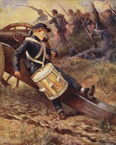 Si nascose dietro un cannone e diventò sempre più pallido, da Ballads of Famous Fights, Prima Edizione, 1920