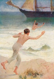 Sono saltato in mare nello stesso momento in cui Jack si è tuffato in mare