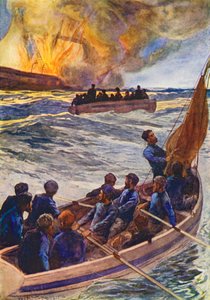 Illustrazione per Il mondo di ghiaccio o la crociera baleniera del Delfino da William Henry Charles Groome