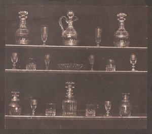 Articoli di vetro, 1844 da William Henry Fox Talbot