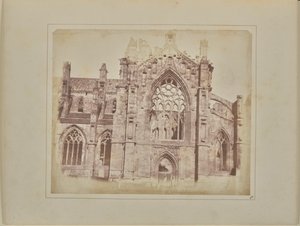 Abbazia di Melrose da William Henry Fox Talbot