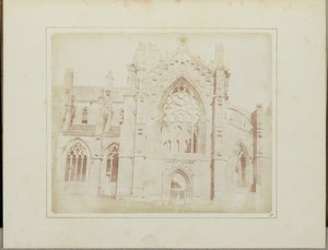 Abbazia di Melrose da William Henry Fox Talbot