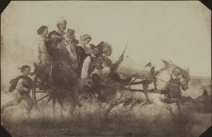 Trasporto napoletano - Copia di un dipinto all