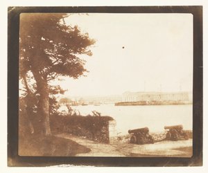 Royal William Victualling Yard, Plymouth, da Mount Edgecumbe da William Henry Fox Talbot