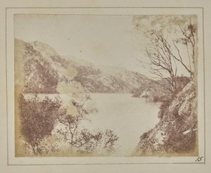 Paesaggio di Loch Katrine da William Henry Fox Talbot