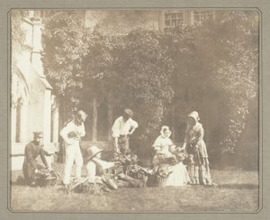 I venditori di frutta da William Henry Fox Talbot