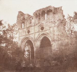 La tomba di Sir Walter Scott, c.1844 da William Henry Fox Talbot