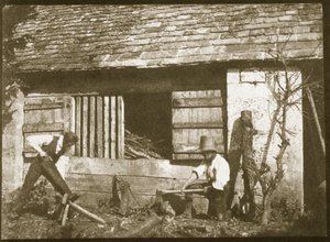 I taglialegna, 1845 da William Henry Fox Talbot