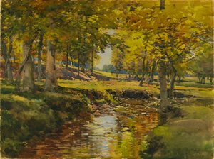 Autunno ai margini del prato