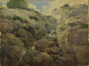 Gola della montagna, Colorado da William Henry Holmes