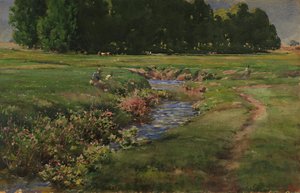 Il ruscello gorgogliante, n.d. da William Henry Holmes